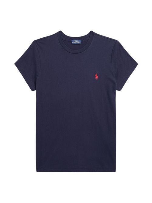 t-shirt donna blu girocollo Ralph Lauren | 211898698006